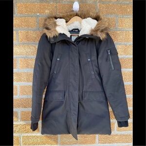 S13 NYC hooded coat size small